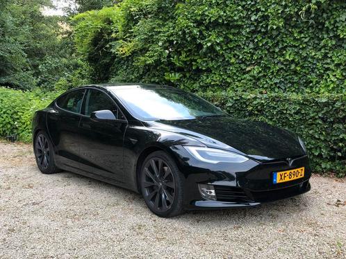 Tesla  Model S 75D 2018 Zwart Premium ontchroomd excl, BTW, Auto's, Tesla, Particulier, Model S, Elektrisch, Hatchback, Automaat