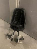 Fietsstoeltje voor, Fietsen en Brommers, Fietsaccessoires | Fietsstoeltjes, Ophalen of Verzenden, Gebruikt, Voetsteuntjes, Voorzitje