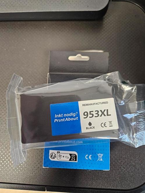 Cartridge zwart 953XL van PrintAbout, Computers en Software, Printerbenodigdheden, Nieuw, Ophalen of Verzenden