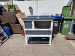 Ferplast Konijnenhok Grand Lodge 120 Plus, Dieren en Toebehoren, Ophalen, 110 cm of meer, Zo goed als nieuw, 90 cm of meer