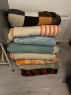 Wollen en synthetische retro/vintage dekens, Huis en Inrichting, Ophalen of Verzenden, Zo goed als nieuw