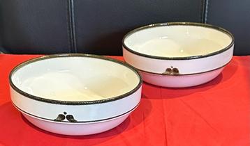 2x schaal Rorstrand Sweden, serie Nordica, medium 14 beschikbaar voor biedingen