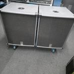 HK  15 INCH    subs   met nieuwe speakers  500 watt, Subwoofer, Zo goed als nieuw, 120 watt of meer, Ophalen