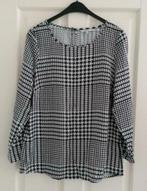 Sandwich zwart wit druk printje longsleeve top mt 40 34919, Kleding | Dames, Tops, Maat 38/40 (M), ., Zwart, Sandwich