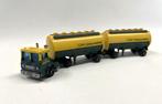 Miniatuur bulk vrachtauto + aanhanger CHV mengvoeders 1:87, Ophalen of Verzenden, Gebruikt, Bus of Vrachtwagen, Overige merken