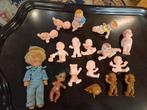 17 vintage kleine poppetjes, Ophalen of Verzenden, Gebruikt