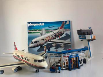 Mooi playmobil vliegveld+vliegtuig! beschikbaar voor biedingen