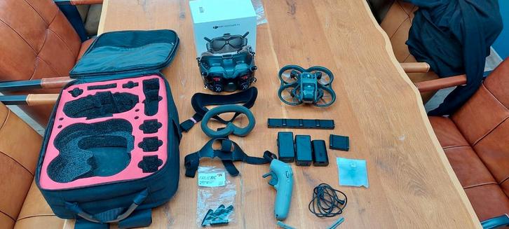 DJI Avata Set - Complete FPV Drone Kit, Audio, Tv en Foto, Drones, Zo goed als nieuw, Drone met camera, Ophalen of Verzenden