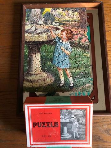 Prachtige nostlagische puzzle van 221 stukjes. Erg lief! beschikbaar voor biedingen