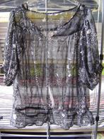 shirt HTX Once zwart/grijs doorschijnend maatM, Maat 38/40 (M), HTX, Zwart, Ophalen of Verzenden