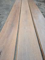 Massief eiken houten vloer 45m2, Doe-het-zelf en Verbouw, Vloerdelen en Plavuizen, Ophalen, Gebruikt, Vloerdelen of -planken, 10 m² of meer