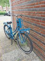 Popal 28 inch fiets jeansblauw, Fietsen en Brommers, Fietsen | Dames | Omafietsen, Ophalen, Gebruikt, Handrem