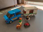 Lego City auto met caravan 60117, Ophalen of Verzenden, Zo goed als nieuw, Complete set, Lego
