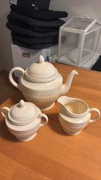 Wedgewood Edme theepot,melkkan,suikerpot, Ophalen, Overige typen, Zo goed als nieuw, Wedgwood