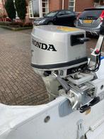 Honda 6 pk 2 cilinder 4takt, Watersport en Boten, Buiten- en Binnenboordmotoren, 5 tot 10 pk, Benzine, Buitenboordmotor, Gebruikt