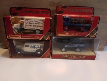 4 Matchbox models of yesteryear  beschikbaar voor biedingen