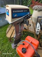 Evenrude 7.5 pk langstaart motor inclusief stuur etc, Watersport en Boten, Ophalen, Zo goed als nieuw, Motor en Techniek