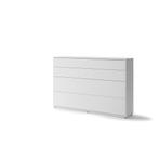 Concept opklapbed horizontaal - 120x200 - Wit