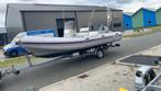 Joker Coaster 600, Yamaha 100pk & Pega trailer, Watersport en Boten, Rubberboten, 70 tot 120 pk, Zo goed als nieuw, Benzine, Overige materialen