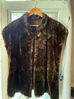 Echt bont vest. Maat 46., Kleding | Dames, Bodywarmers, Ophalen, Gedragen, Maat 46/48 (XL) of groter, Bruin