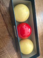 Super Aramith de Luxe Biljartballen - Carambole, Ophalen of Verzenden, Zo goed als nieuw, Keu of Ballen