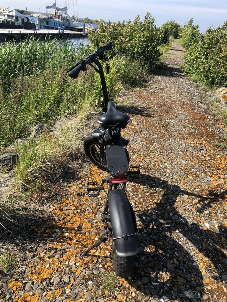 Ouxi V7 50+ Elektrische Fatbike, Fietsen en Brommers, Elektrische fietsen, Gebruikt, Overige merken, Minder dan 47 cm, 30 tot 50 km per accu
