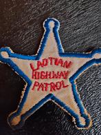 US 16th SPECIAL OPERATION SQUADRON LAOTIAN HIGHWAY PATROL, V, Ophalen of Verzenden, Landmacht, Amerika, Embleem of Badge