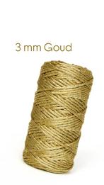 3 mm metallic goud garen lurex 500 gram kerst decoratie macr, Hobby en Vrije tijd, Overige Hobby en Vrije tijd, Ophalen of Verzenden