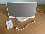 Bose Sounddock (wit) met afstandsbediening, Gebruikt, Overige typen, Ophalen of Verzenden, Bose