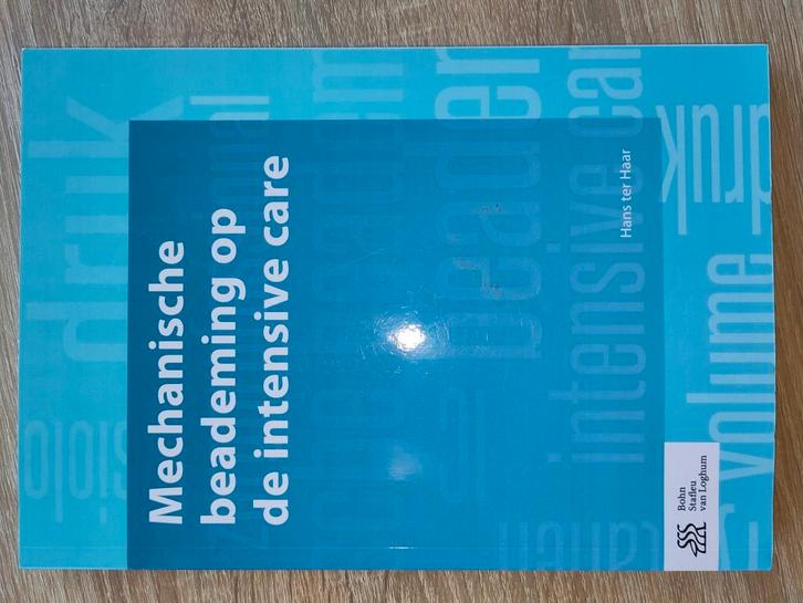 Hans ter Haar - Mechanische beademing op de intensive care, Boeken, Wetenschap, Zo goed als nieuw, Ophalen of Verzenden
