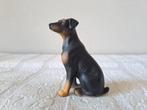 Doberman Pinscher hond, RFA Porselein 5x3x7.5cm, Ophalen of Verzenden, Zo goed als nieuw, Dier
