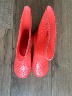 Roze glitter hema regenlaarzen 30/31, Meisje, Ophalen of Verzenden, Hema, Laarzen