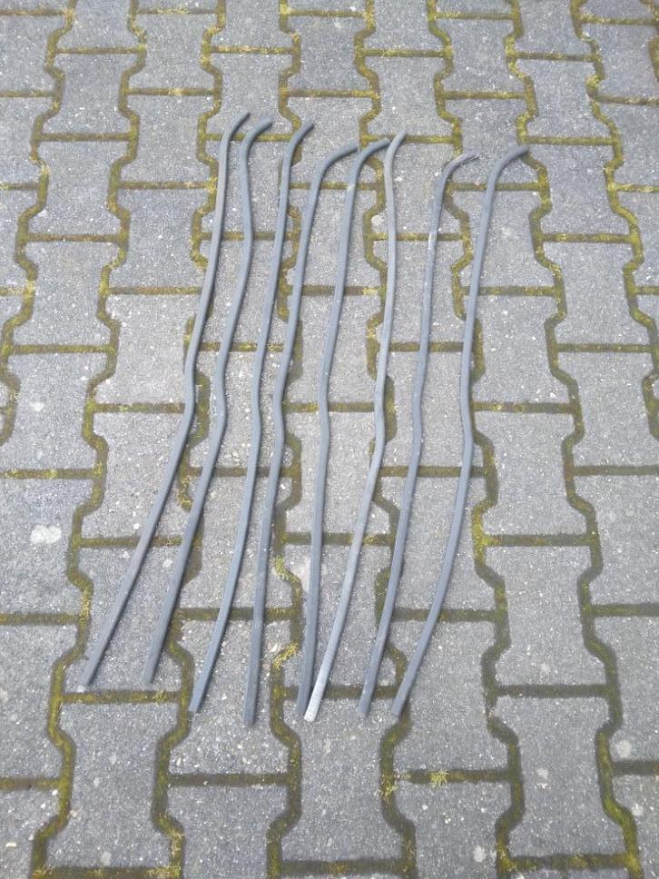 VW T3 Deurrubber B-stijl Voorportieren en Chroom lijst, Caravans en Kamperen, Camper-accessoires, Zo goed als nieuw, Ophalen of Verzenden