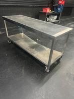 werktafel €100, Ophalen, Met wielen, Gebruikt, Bureau