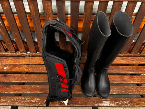 Paardrijlaarzen maat 37 en/of Bodyprotector, Dieren en Toebehoren, Paardrijkleding, Gebruikt, Kinderen, Schoeisel, Recreatie, Ophalen