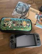 Nintendo switch met donkey kong spel en accessoires, Ophalen, Met games, Zo goed als nieuw, Switch Original