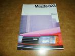 brochure Mazda 323 Diesel  1987, Boeken, Auto's | Folders en Tijdschriften, Overige merken, Ophalen of Verzenden, Zo goed als nieuw