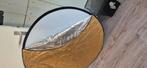 Reflectiescherm 105cm goud, zilver en diffus, Ophalen, Overige typen