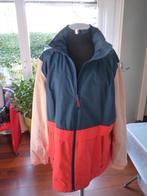 Blauwe met roze rood wandel regenjas van Human Nature,  3xl, Ophalen of Verzenden, Zo goed als nieuw, Kleding