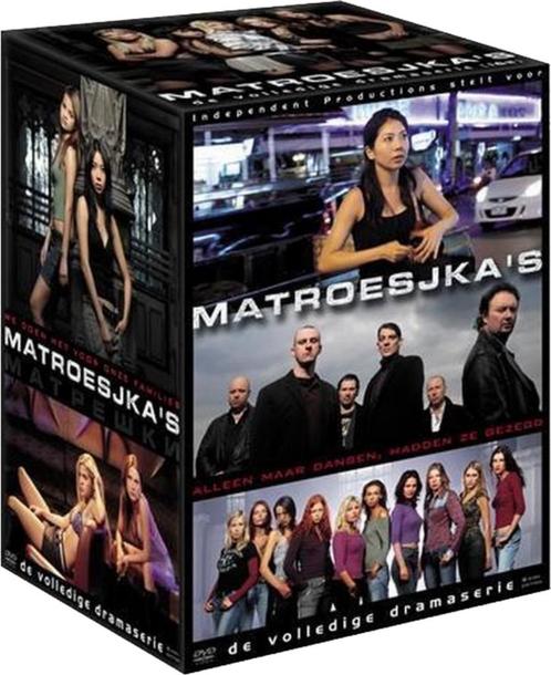 DVD BOX - Matroesjka seizoenen 1 en 2 € 25,-, Cd's en Dvd's, Dvd's | Thrillers en Misdaad, Zo goed als nieuw, Detective en Krimi