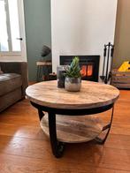 Salontafel Mango Rond NIEUW - OPRUIMING, Ophalen, 50 tot 100 cm, Rond, Nieuw