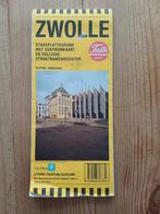 Zwolle stadsplattegrond, Boeken, Atlassen en Landkaarten, Gelezen, Ophalen of Verzenden, Landkaart, 1800 tot 2000