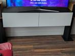 Zwevend TV-meubel zwart/wit, Huis en Inrichting, Kasten | Televisiemeubels, Ophalen, Zo goed als nieuw, 25 tot 50 cm, Minder dan 100 cm
