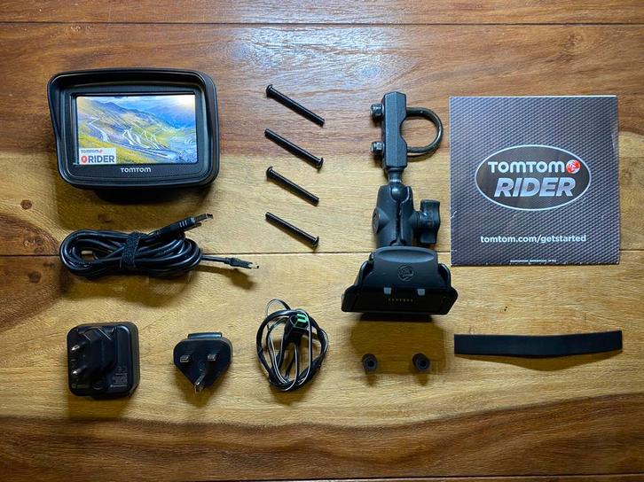 TomTom Rider 5 Compleet., Motoren, Accessoires | Navigatiesystemen, Gebruikt, Ophalen of Verzenden
