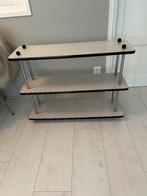Vintage retro wandmeubel sidetable, Ophalen, Gebruikt, Minder dan 150 cm, Minder dan 100 cm