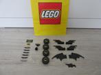 Lego Batman accessoires kap/cowl wielen schilden vleugels, Gebruikt, Ophalen of Verzenden, Lego, Losse stenen