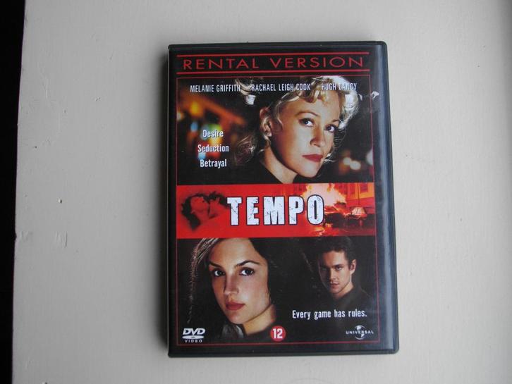 Tempo (2003, Melanie Griffith, Rachel Leigh Cook) DVD, Cd's en Dvd's, Dvd's | Thrillers en Misdaad, Zo goed als nieuw, Overige genres
