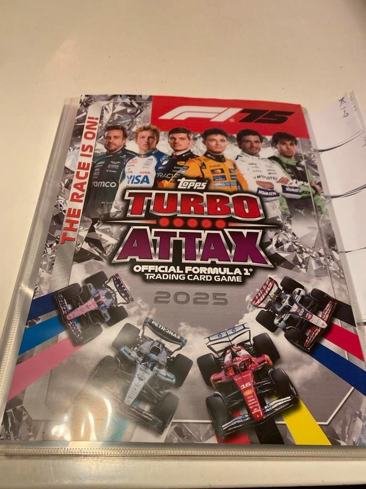 F1 Turbo Attax Kaarten Ruilen, Hobby en Vrije tijd, Stickers en Plaatjes, Zo goed als nieuw, Plaatje, Ophalen of Verzenden