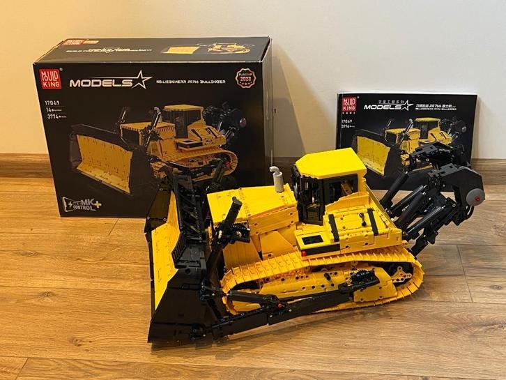 Mould King (MouldKing) 17049 Bulldozer, Kinderen en Baby's, Speelgoed | Bouwstenen, Zo goed als nieuw, Overige merken, Ophalen of Verzenden