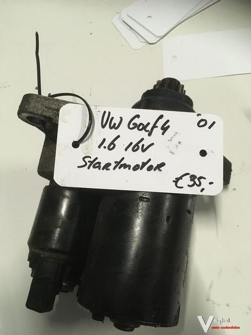 Vw Golf 4 1.6 16v 2001 Startmotor, Auto-onderdelen, Motor en Toebehoren, Gebruikt, Ophalen of Verzenden